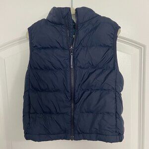 Toddler 2-3T Navy Puffer Vest UNIQLO